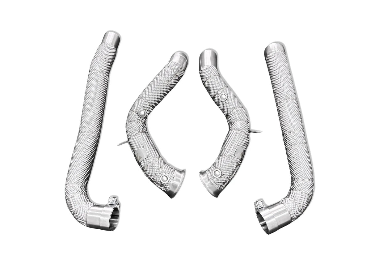Mercedes AMG GT MaxFlow Heat-Shielded Downpipes