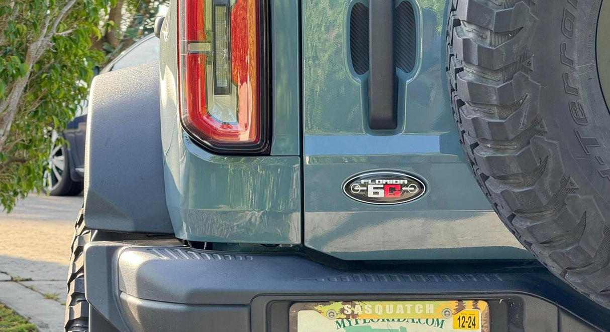 Florida FL6G Club Sticker for Rear Emblem Oval - 2021-2024 Bronco / Bronco Sport