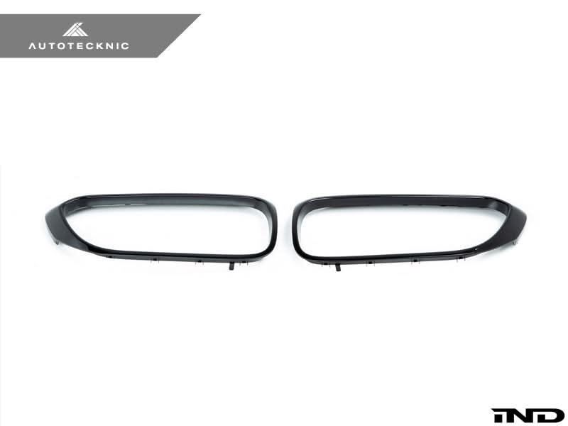 AutoTecknic Gloss Black Front Grille Surround Set - BMW F90 M5