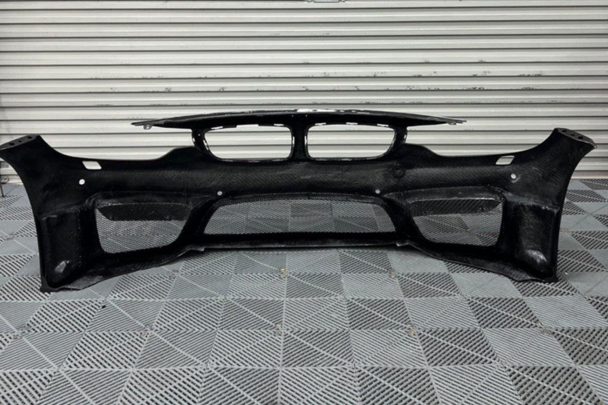 BMW 3 Series F80 F82 F83 Carbon Fiber 3D Front Bumper (2011-2019)
