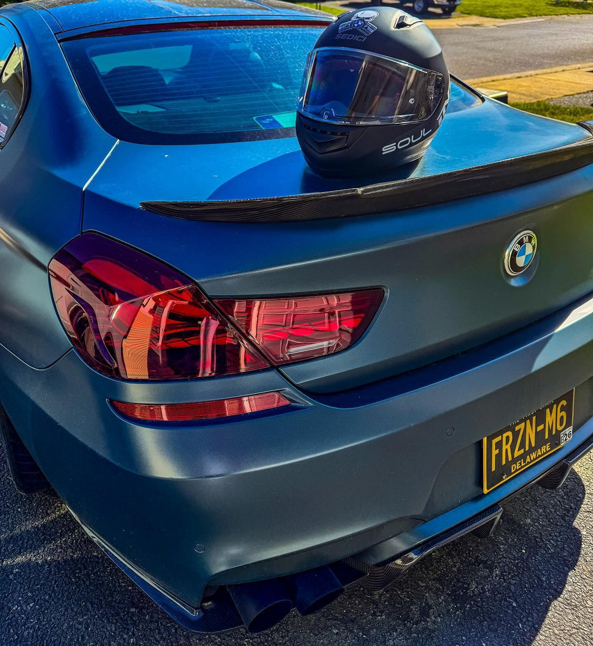 BMW 6 Series F12 F13 F06 Smoke and Red GTS OLED Style Taillights (2011-2018) - K2 Industries