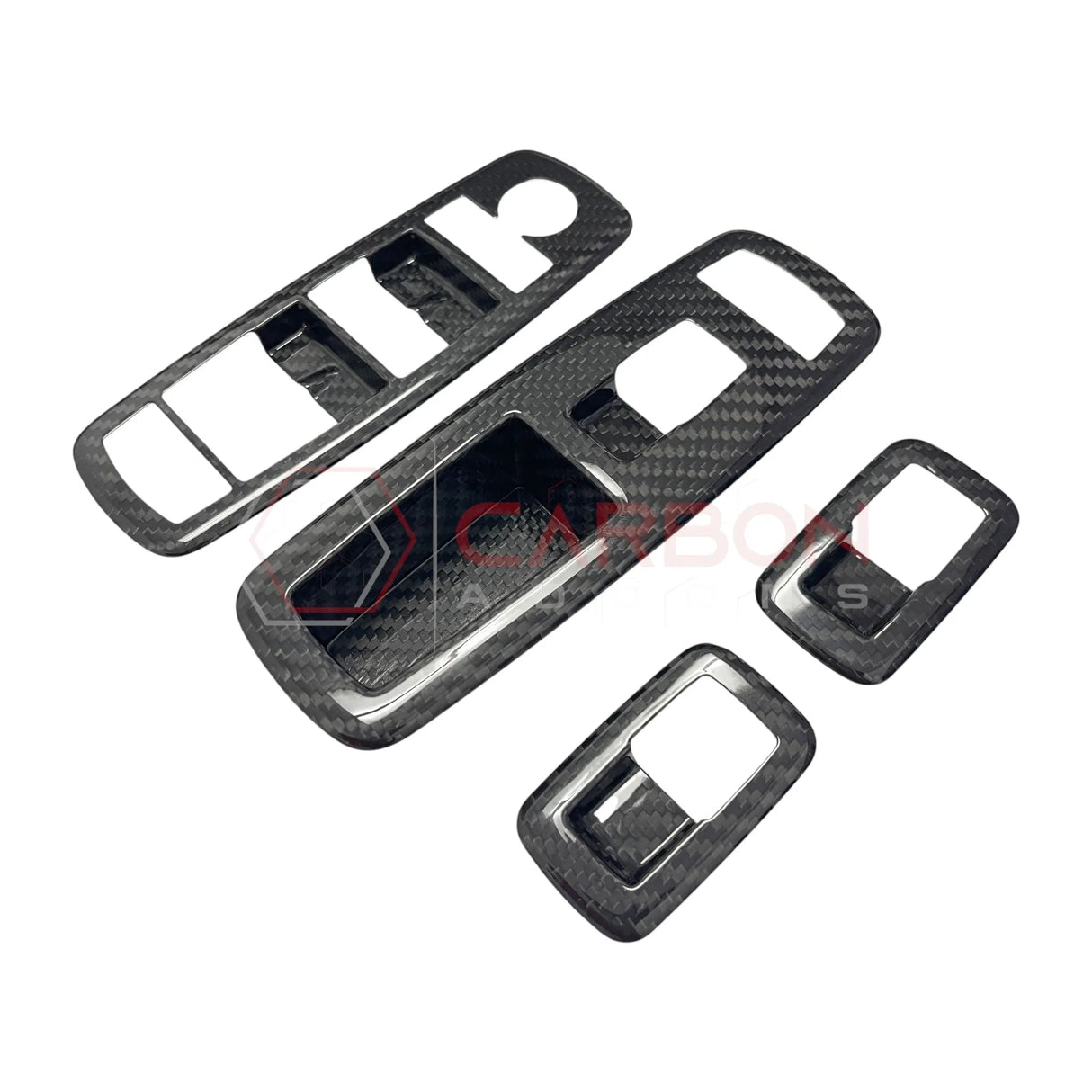 Dodge Charger/Chrysler 300 2015-2023 Carbon Fiber Window Switch Trim Covers