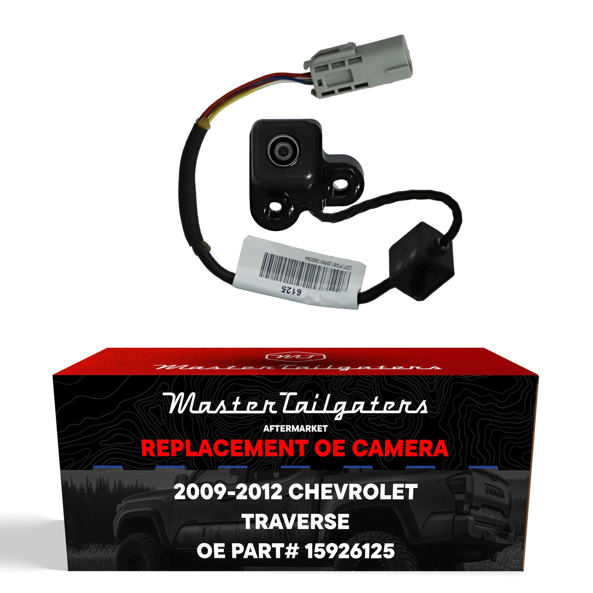 Chevrolet Traverse (2009-2012) OEM Replacement Backup Camera OE Part # 15926125