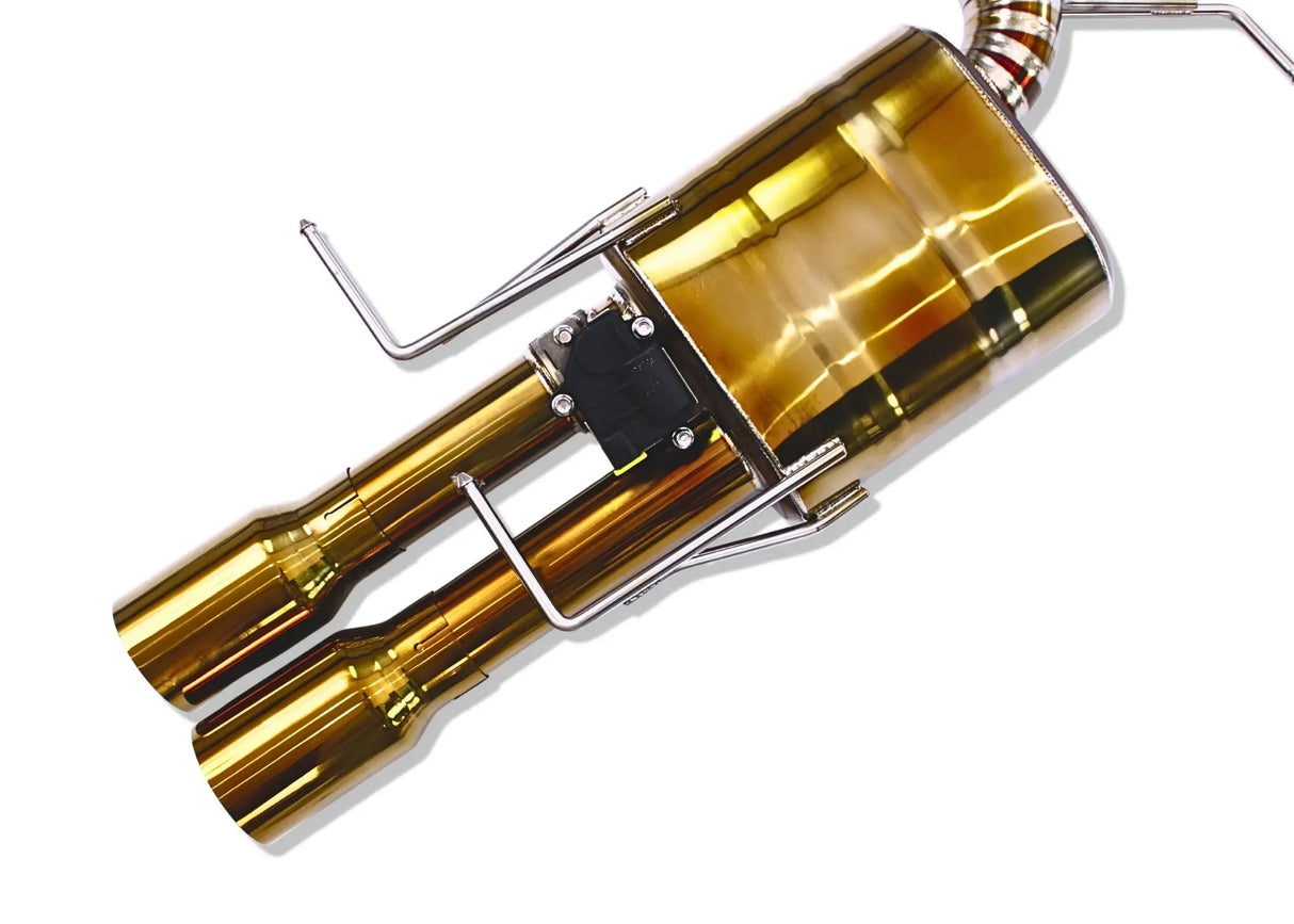 BMW E60 M5 E63 M6 Performance Exhaust System Double X-Pipe - Yonristic Performance