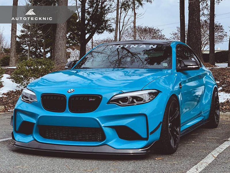 AutoTecknic Dry Carbon Canard Set - F87 M2 | M2 Competition