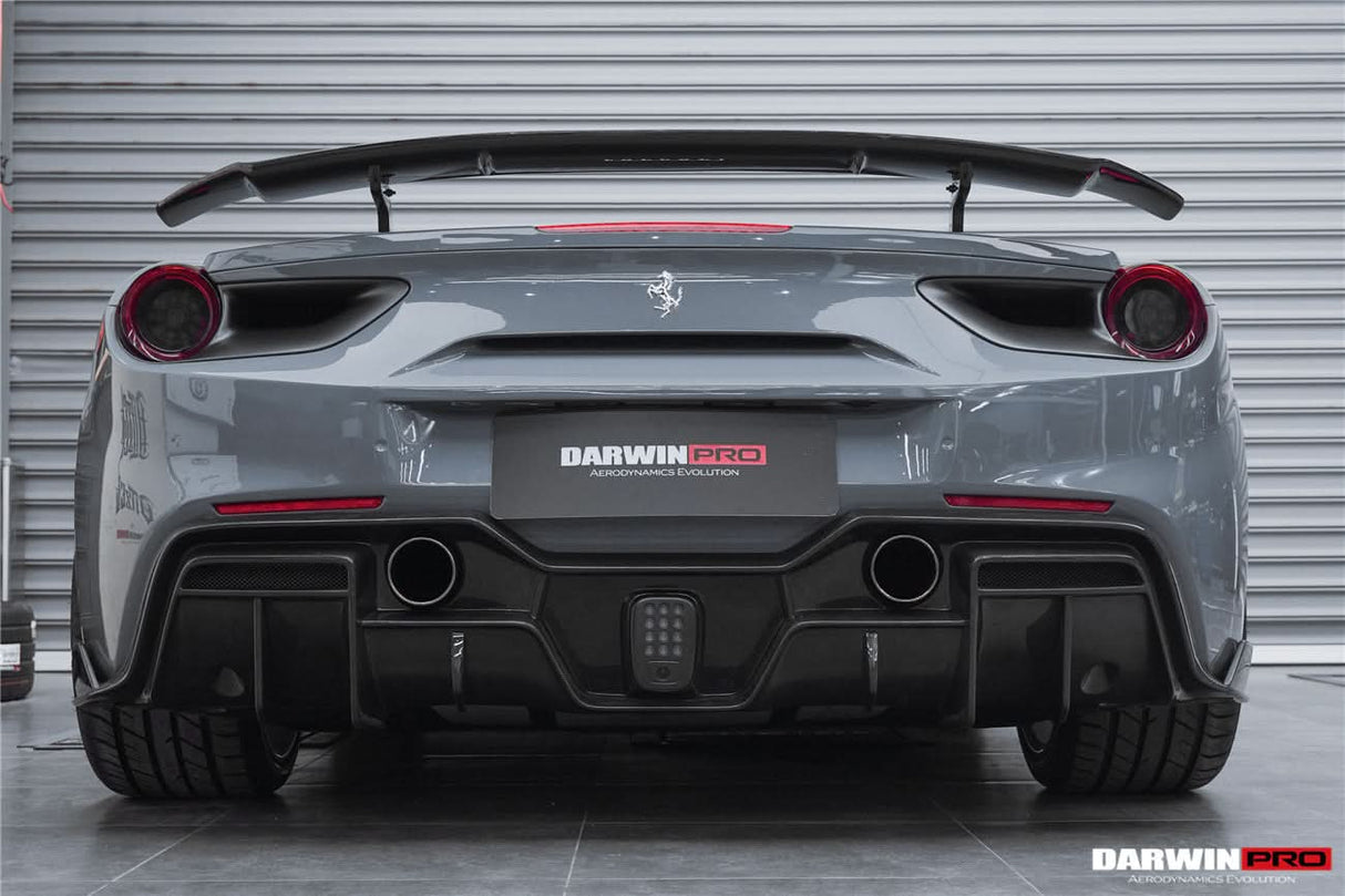 DarwinPRO 2015-2020 Ferrari 488 GTB iMP-Performance Carbon Fiber Trunk Spoiler Wing
