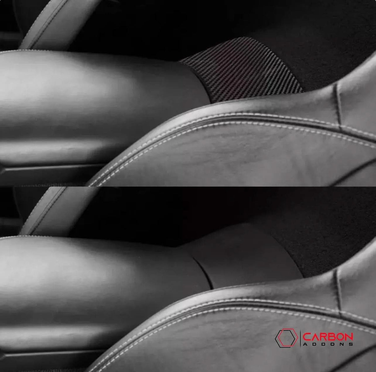 C7 Corvette 2014-2019 Rear Center Console Carbon Fiber Overlay