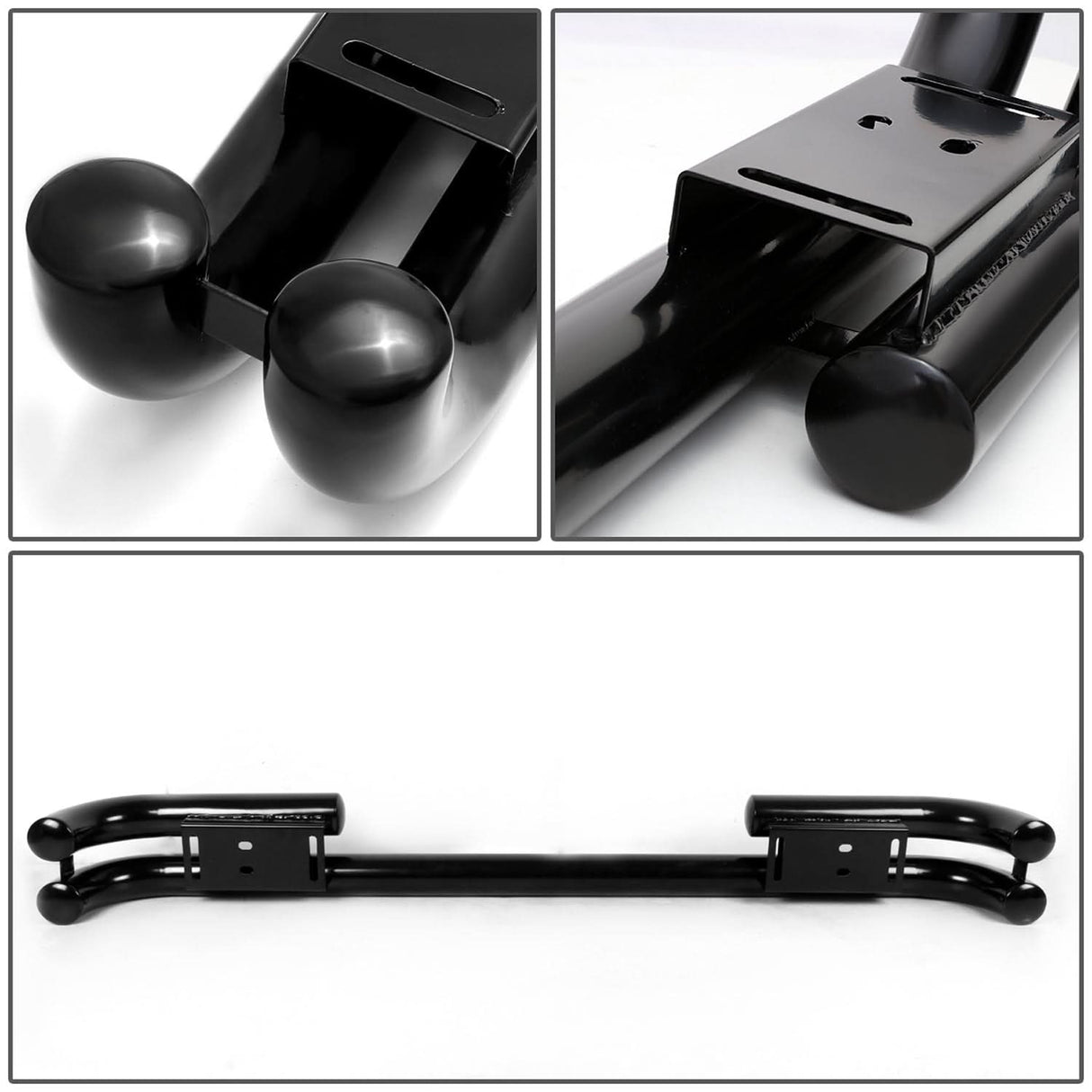 1987-2006 Jeep Wrangler Tubular Rear Bumper Guard - Black