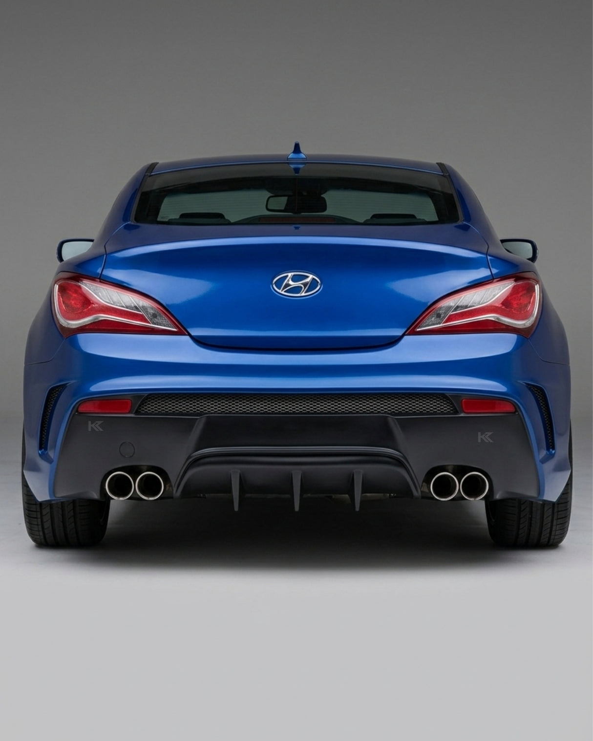 2010–2016 Hyundai Genesis Coupe MSR Style Rear Bumper – Fiberglass (FRP)