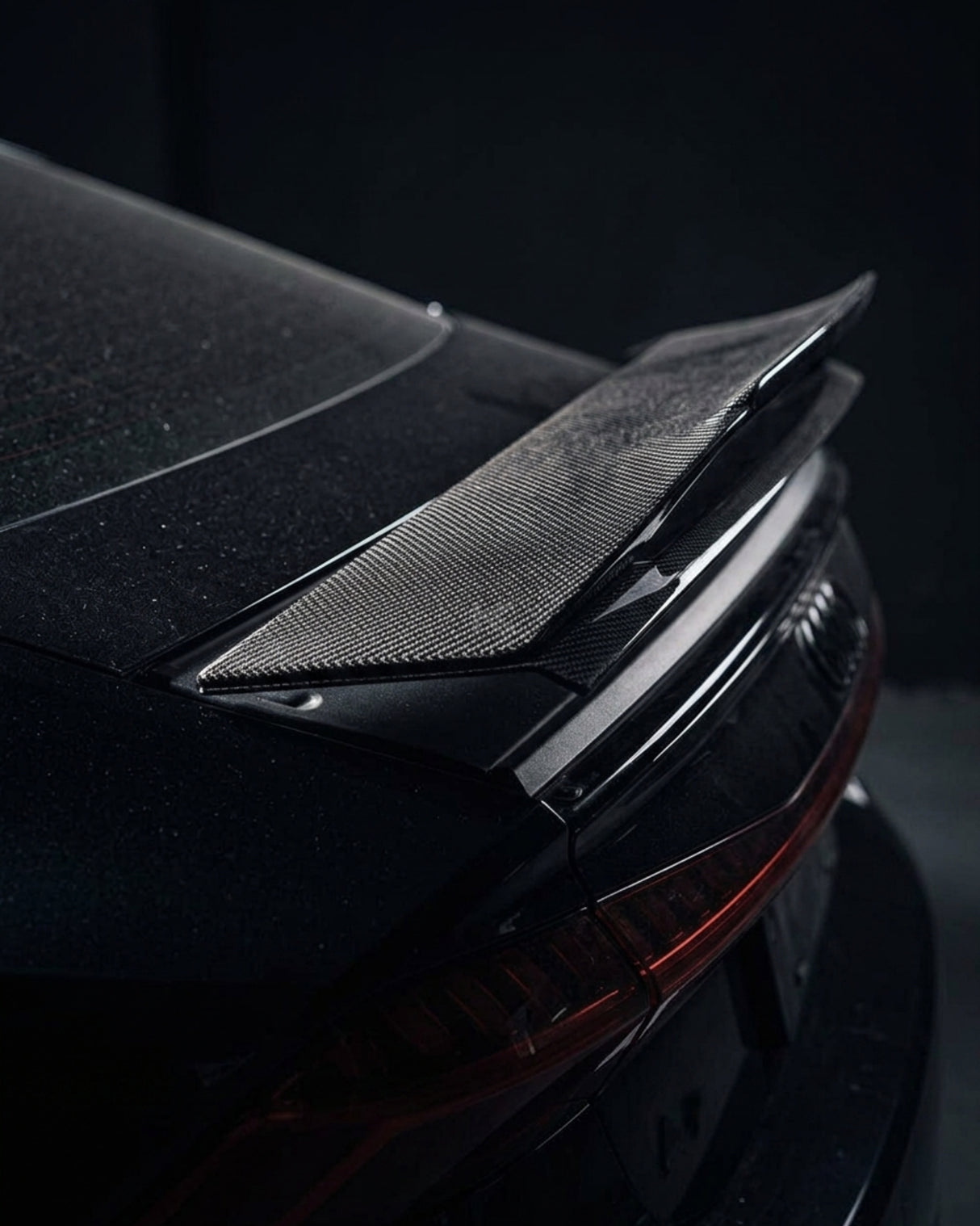 2019–2020 Audi A7 / S7 / RS7 C8 Sportback RS7 Style Ducktail Rear Trunk Spoiler – Carbon Fiber
