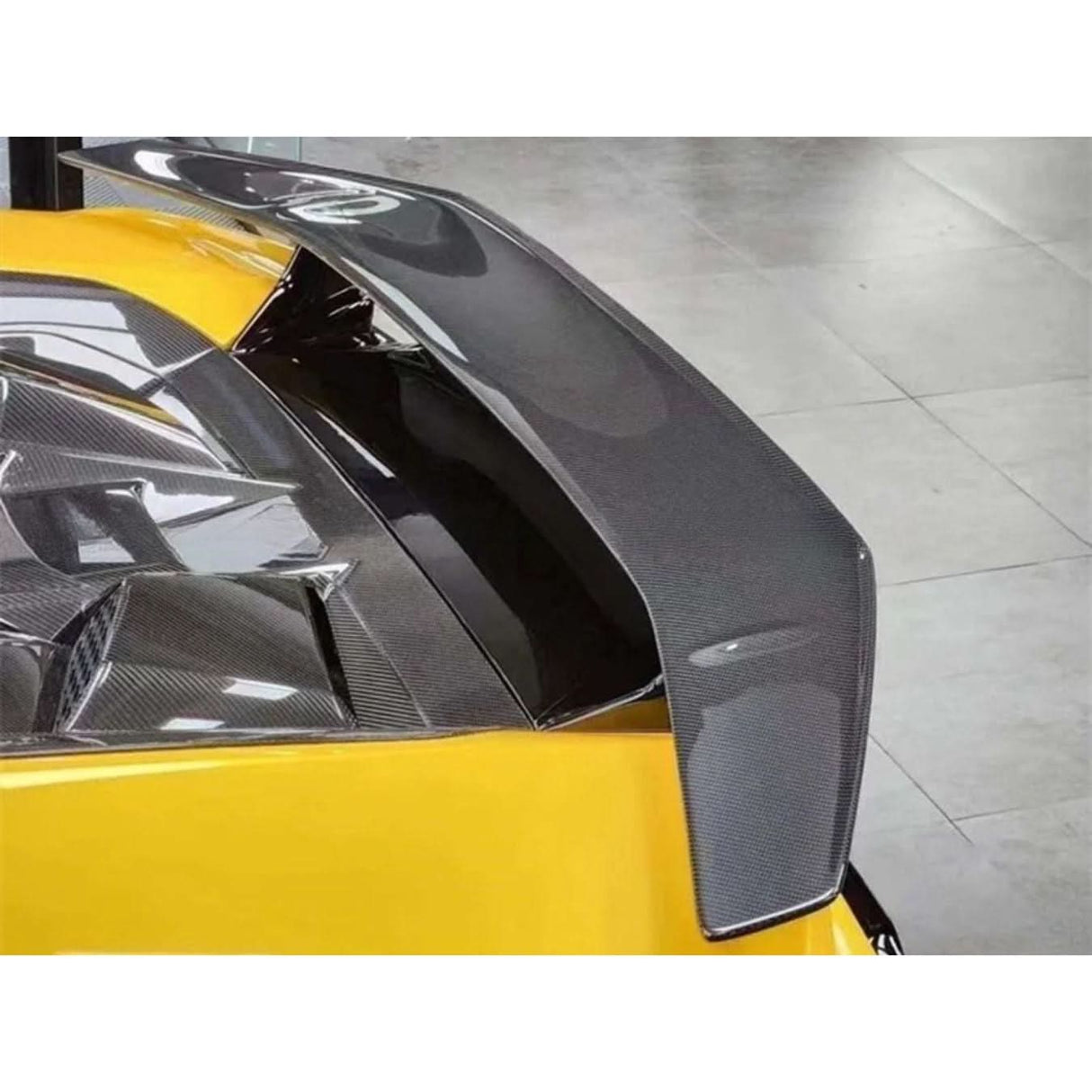 Carbon Fiber Rear Wing Spoiler – Huracan LP580 / LP610 Tecnica Style