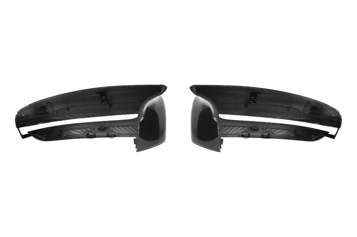 BMW 5 Series F90 M5 M Style Carbon Fiber Side Mirror Cover (2018+) - K2 Industries
