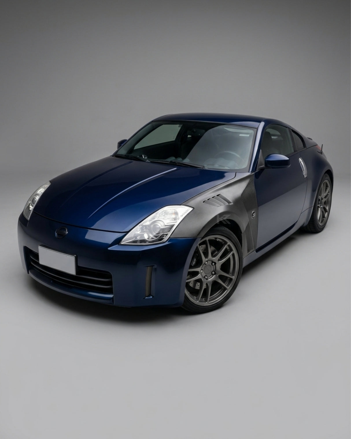 2009–2020 Nissan 370Z RS-1 Style Front Fenders – Carbon Fiber