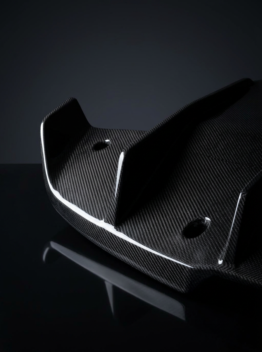 McLaren 720S Dry Carbon Fiber Rear Diffuser Bolt-On Body Kit