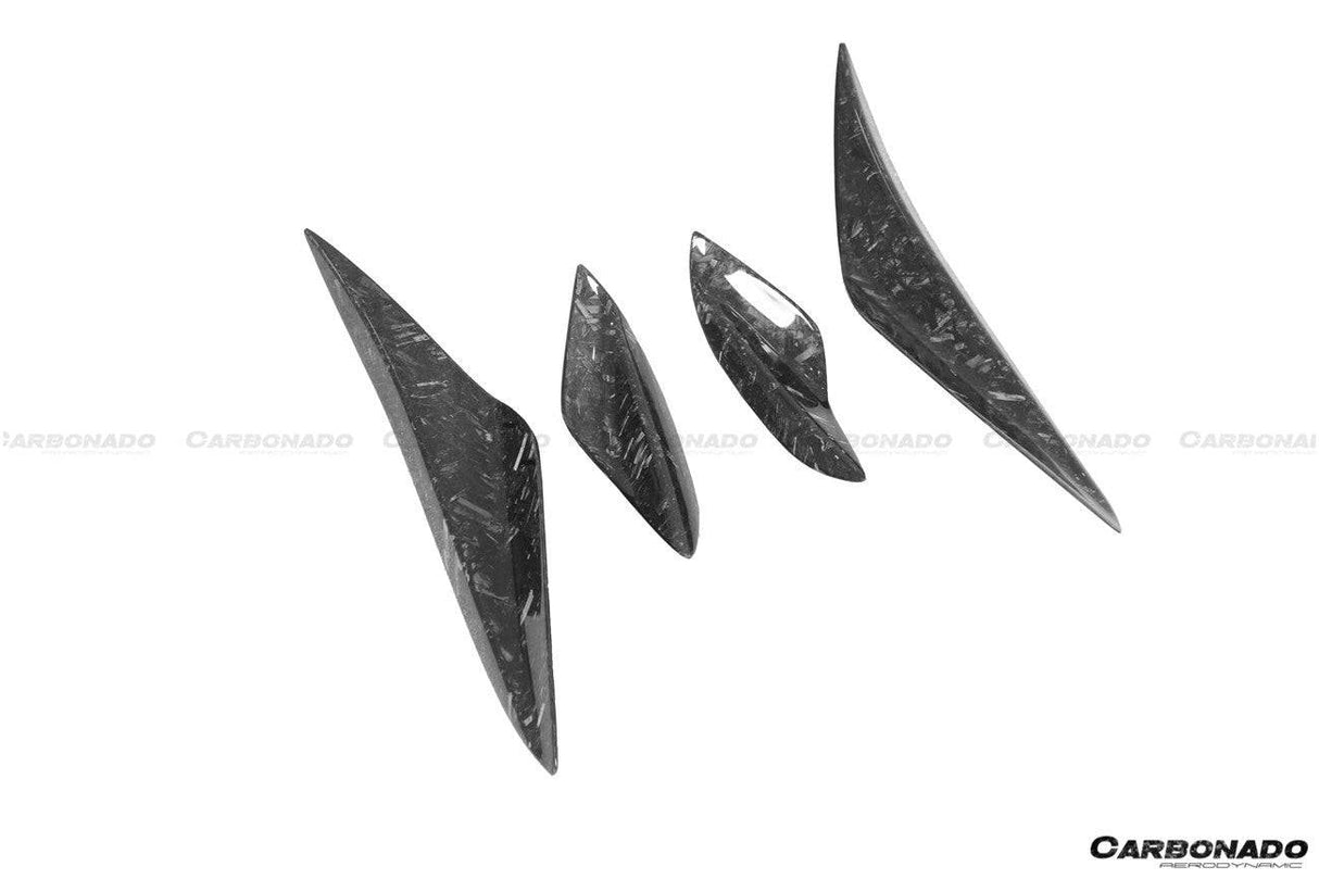 2008-2012 BMW M3 E90 E92 E93 KA Style Carbon Fiber Canards