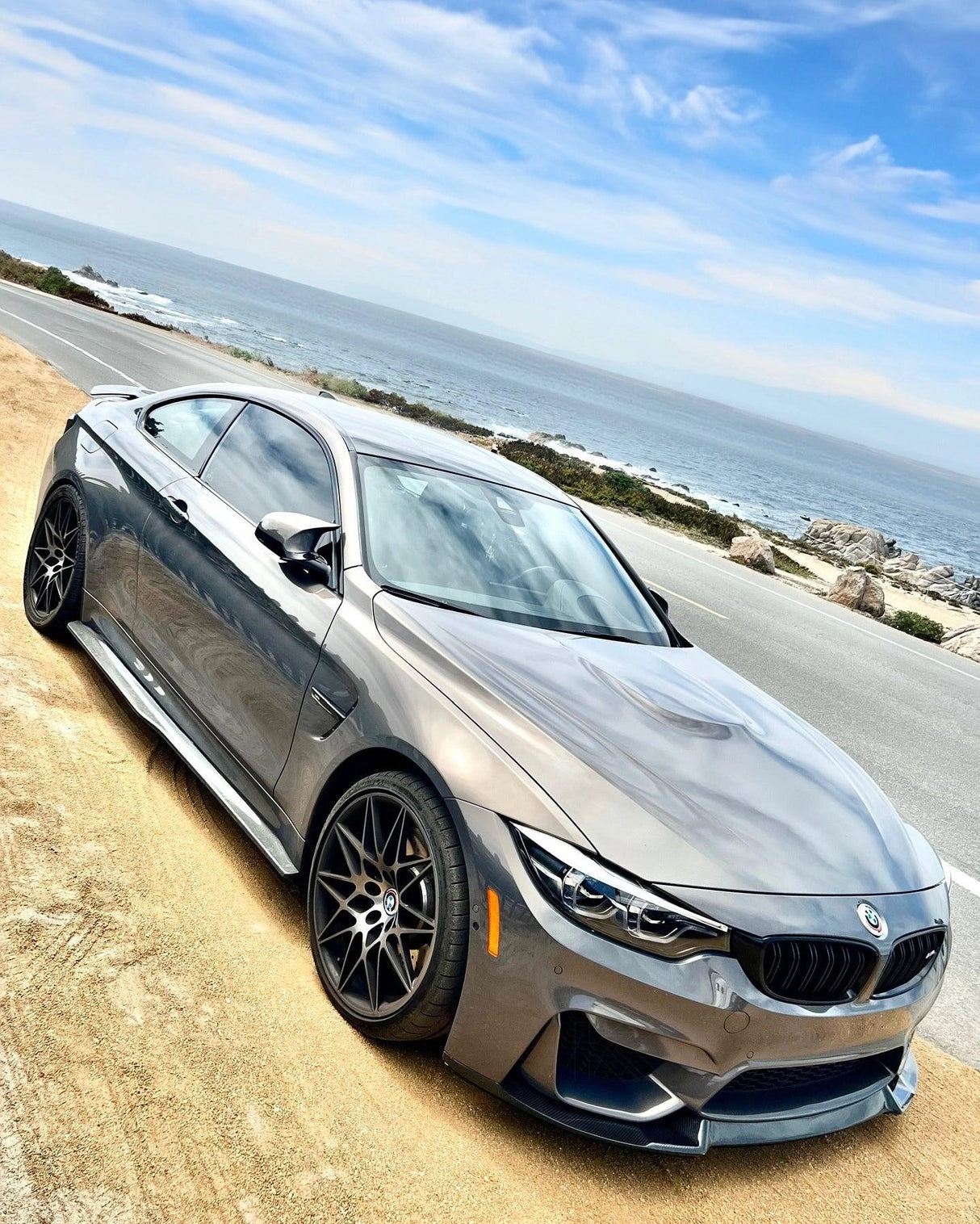 BMW 3 Series F80 M3 | 4 Series F82 M4 M Performance Style Carbon Fiber Side Skirts (2015 - 2019) - K2 Industries
