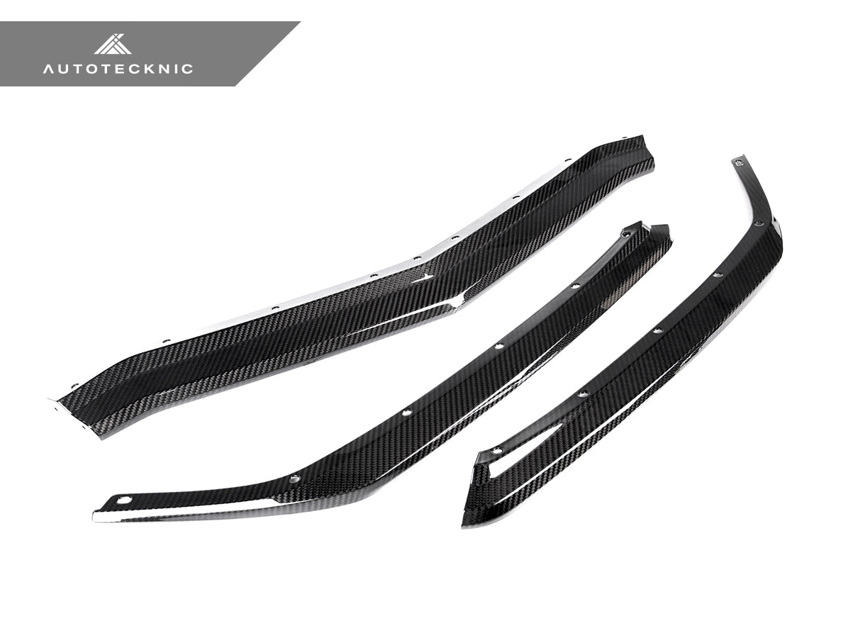 AutoTecknic Dry Carbon Competition Front Aero Lip - Corvette C8 2020-2023