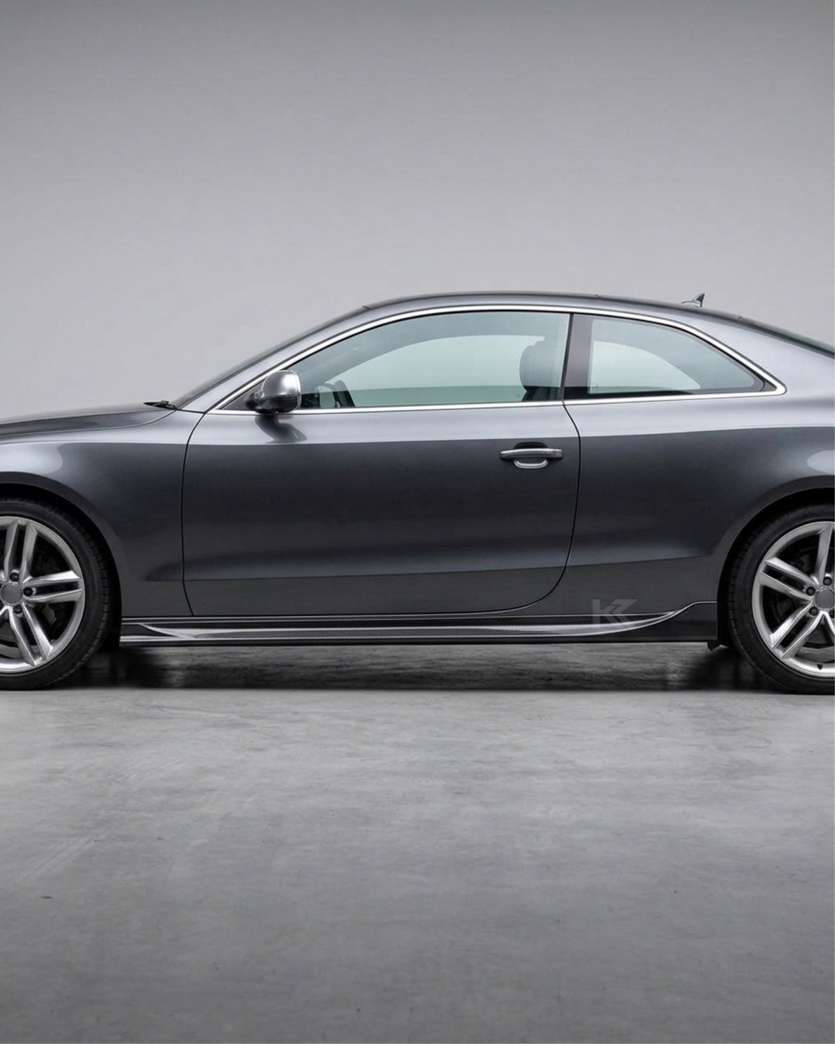 2008–2016 Audi A5 / S5 8T Coupe Side Skirt Extensions – Carbon Fiber