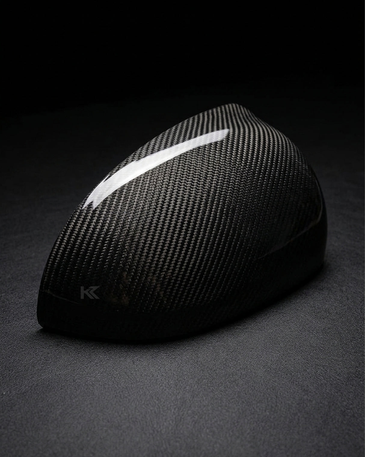 2010–2015 Audi Q5 8R / Q7 4L Side Mirror Caps – Carbon Fiber