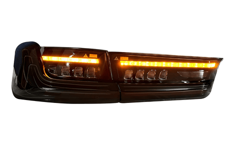 BMW 3 Series G20 G28 Red and Smoked CSL Style Laser Tail Lights (2019-2024) - K2 Industries