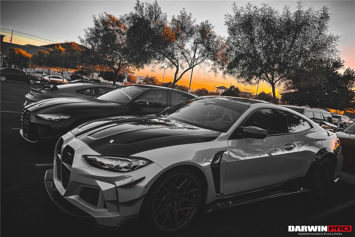 2021-UP BMW M3 M4 IMP Performance Carbon Fiber Hood DarwinPRO (iMP Design) Fits G80, G81, G82, G83