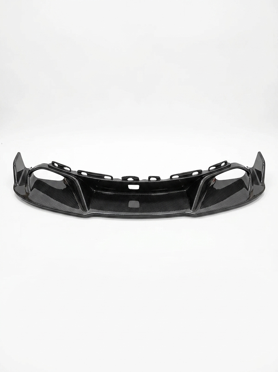 McLaren 720S Spider Dry Carbon Fiber Front Lip Splitter Screw-On 2017 - 2019