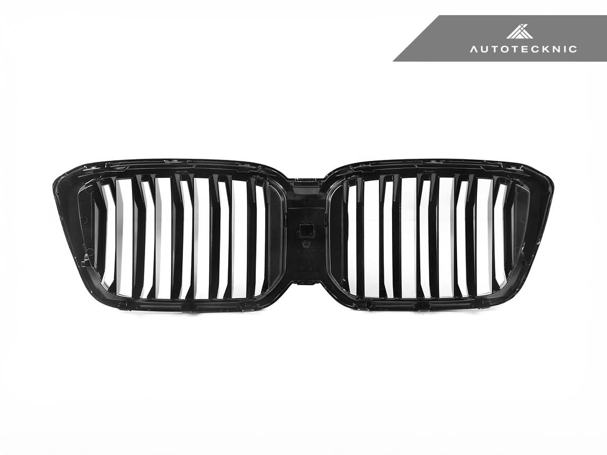 AutoTecknic Dry Carbon Fiber Dual-Slats Front Grille Set - BMW G01 X3 LCI | G02 X4 LCI