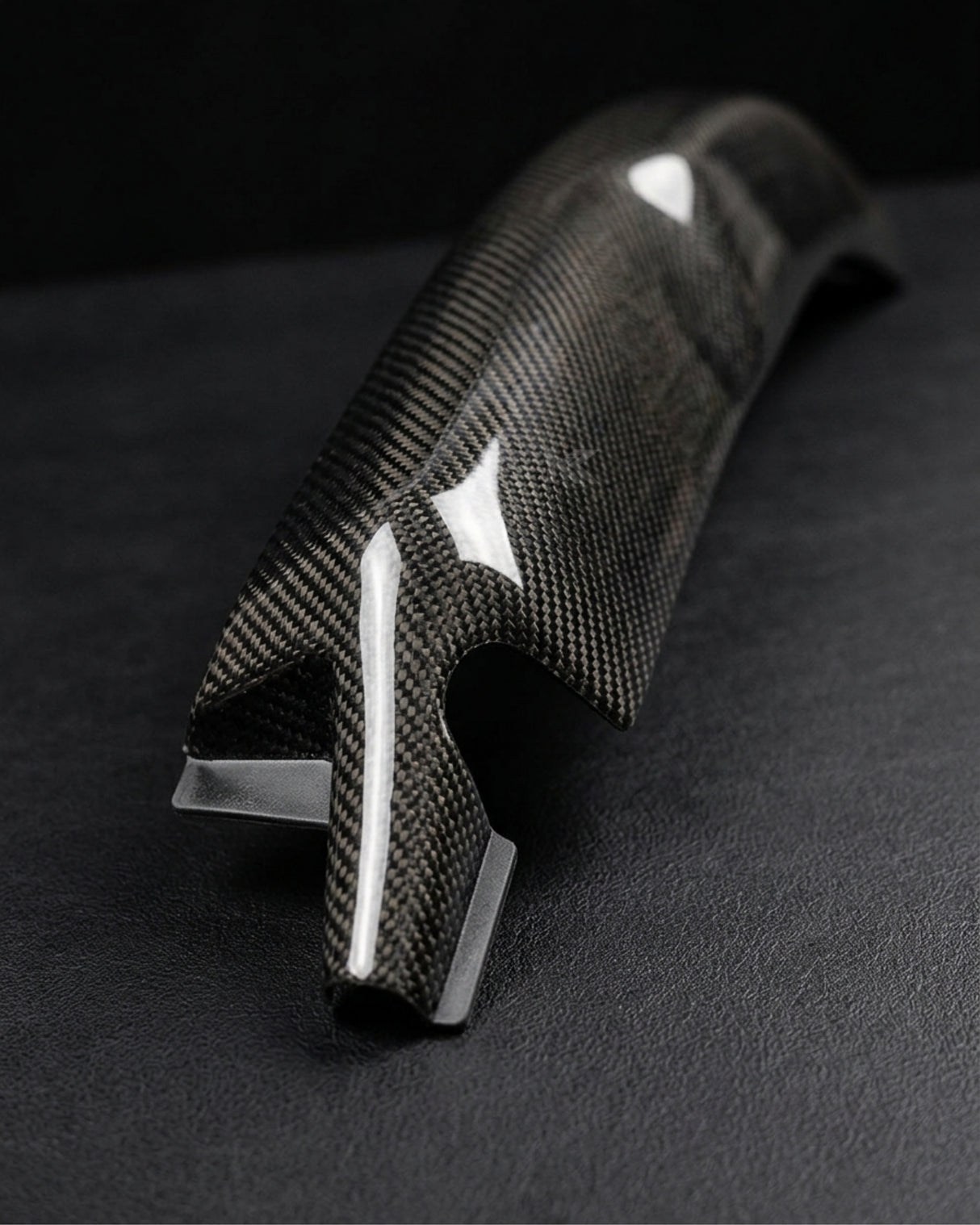 2013–2016 Audi A4 B8.5 Front Bumper Splitter – Carbon Fiber