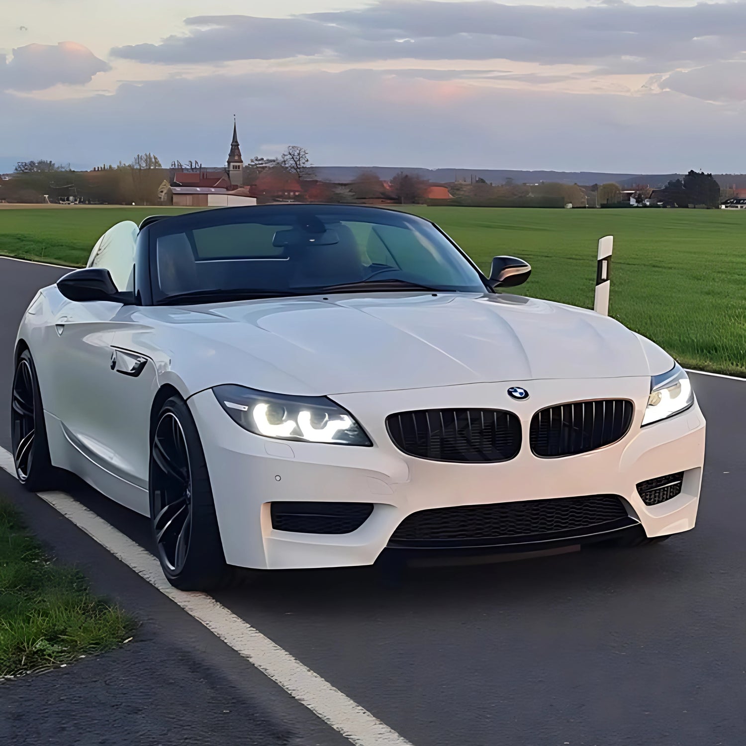 BMW Z4 E89 Modified 2021 Style LED Laser Lens Headlights (2009-2016)