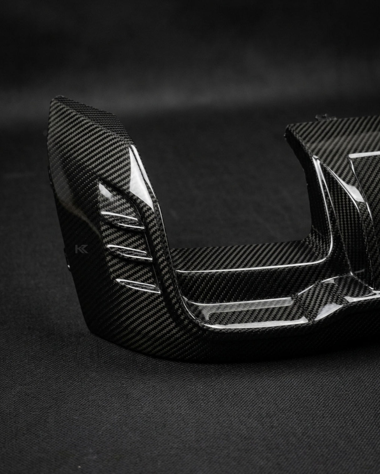 2020–2022 Audi A4 S-Line / S4 B9 Sedan Rear Diffuser – Pre-Preg Dry Carbon Fiber