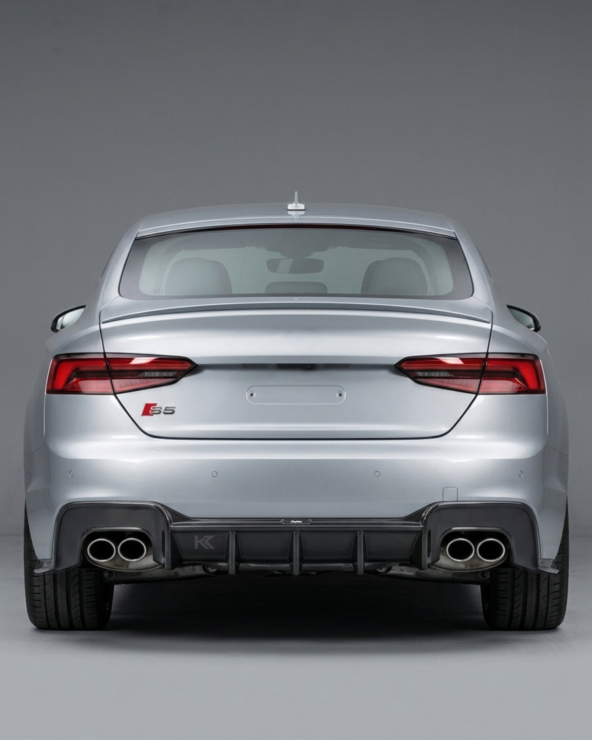 2017–2019 Audi A5 S-Line / S5 B9 Sportback Rear Diffuser – Pre-Preg Dry Carbon Fiber