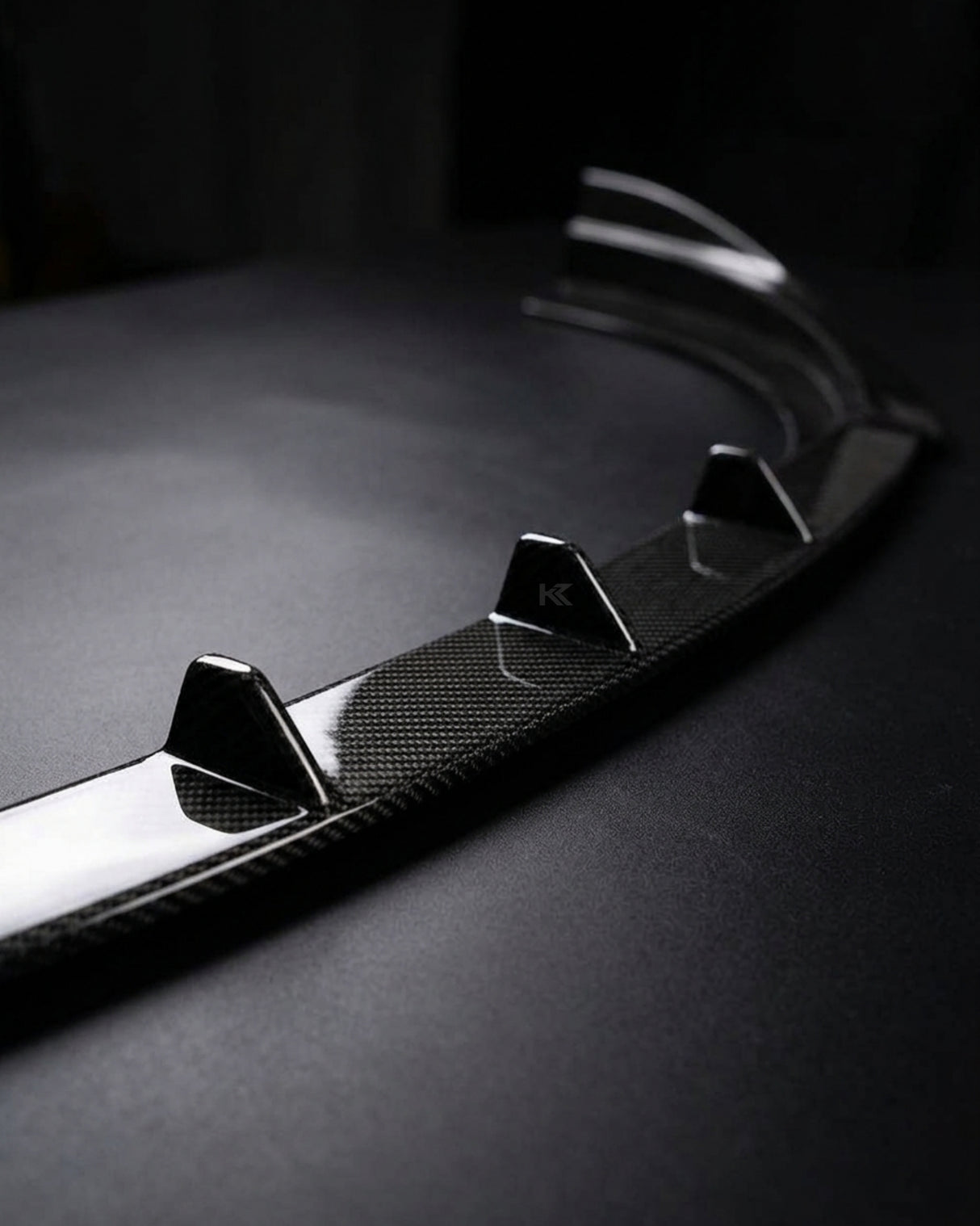 2014–2016 Audi A3 S-Line / S3 8V Hatchback Front Lip Splitter – Pre-Preg Dry Carbon Fiber