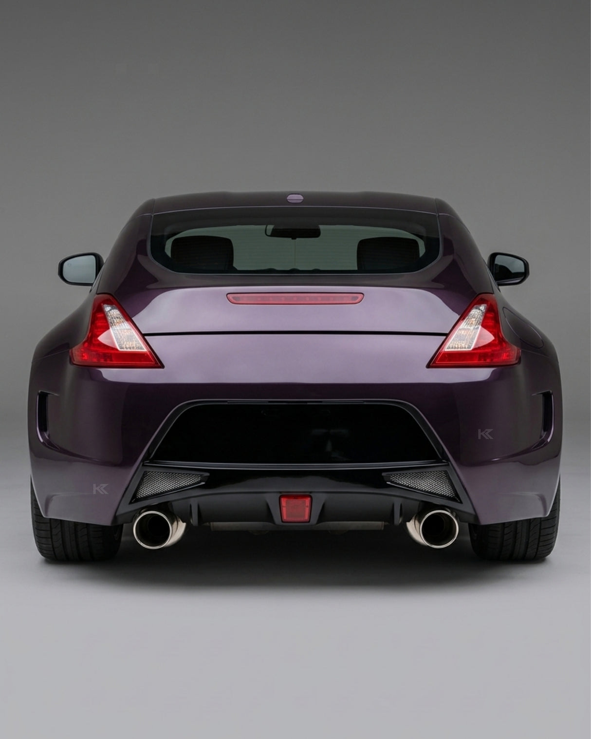 2009–2020 Nissan 370Z AM-S GT Style Rear Bumper Cover – Fiberglass (FRP)
