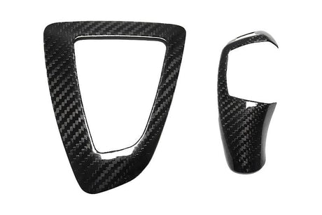 BMW F20 F22 F30 F32 F10 GT F07 F01 X3 F25 X4 F26 Carbon Fiber Gear Shift Knob and Panel Cover Trim (2011 - 2019) - K2 Industries