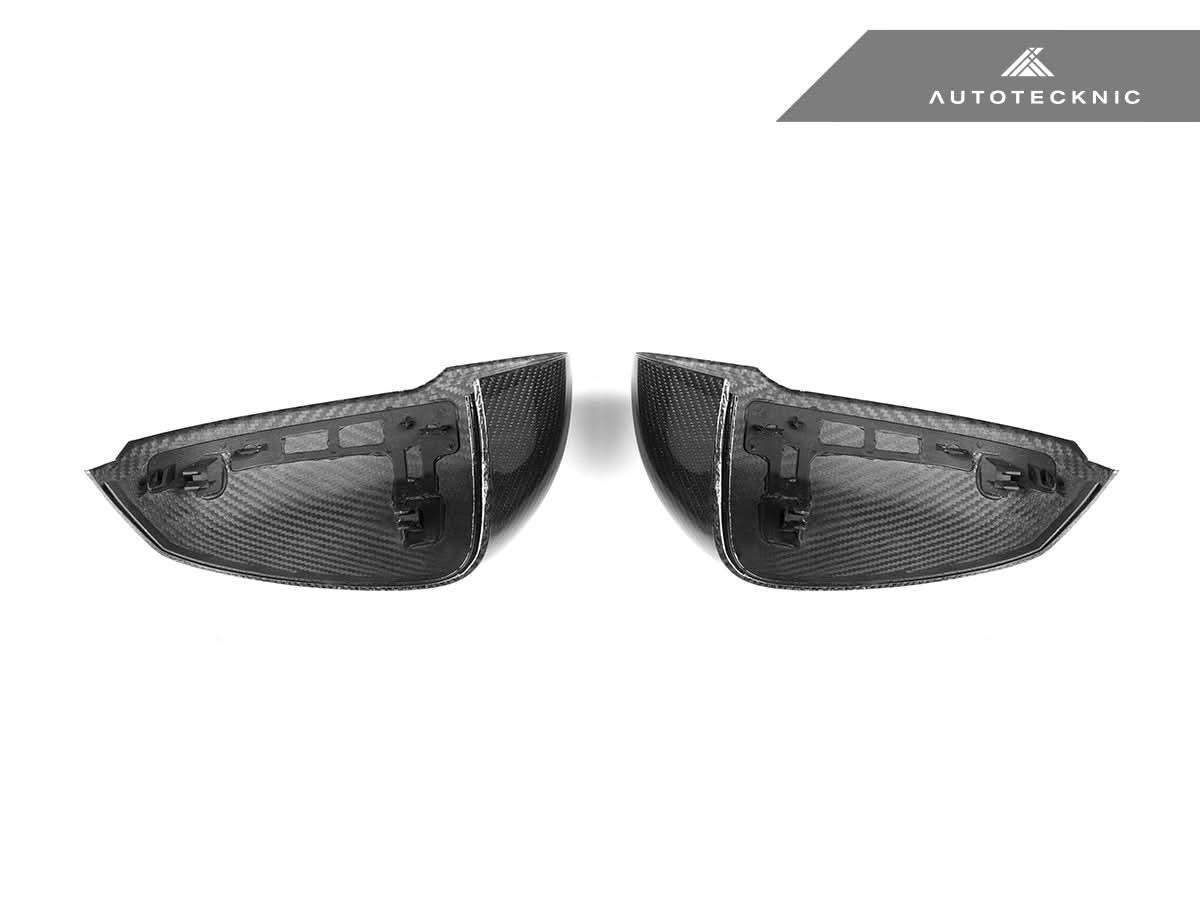 AutoTecknic Dry Carbon Fiber Mirror Cover Set - U11 X1