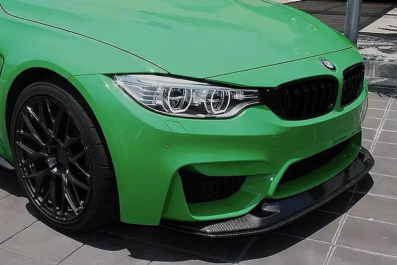 BMW 3 Series F80 M3 F82 F83 M4 GTS Style Carbon Fiber Front Lip (2015 - 2021) - K2 Industries