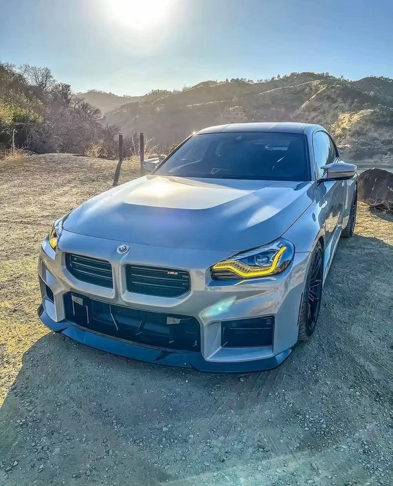 BMW 2 Series G87 M2 MHC Style Carbon Fiber Front Lip (2023+) - K2 Industries