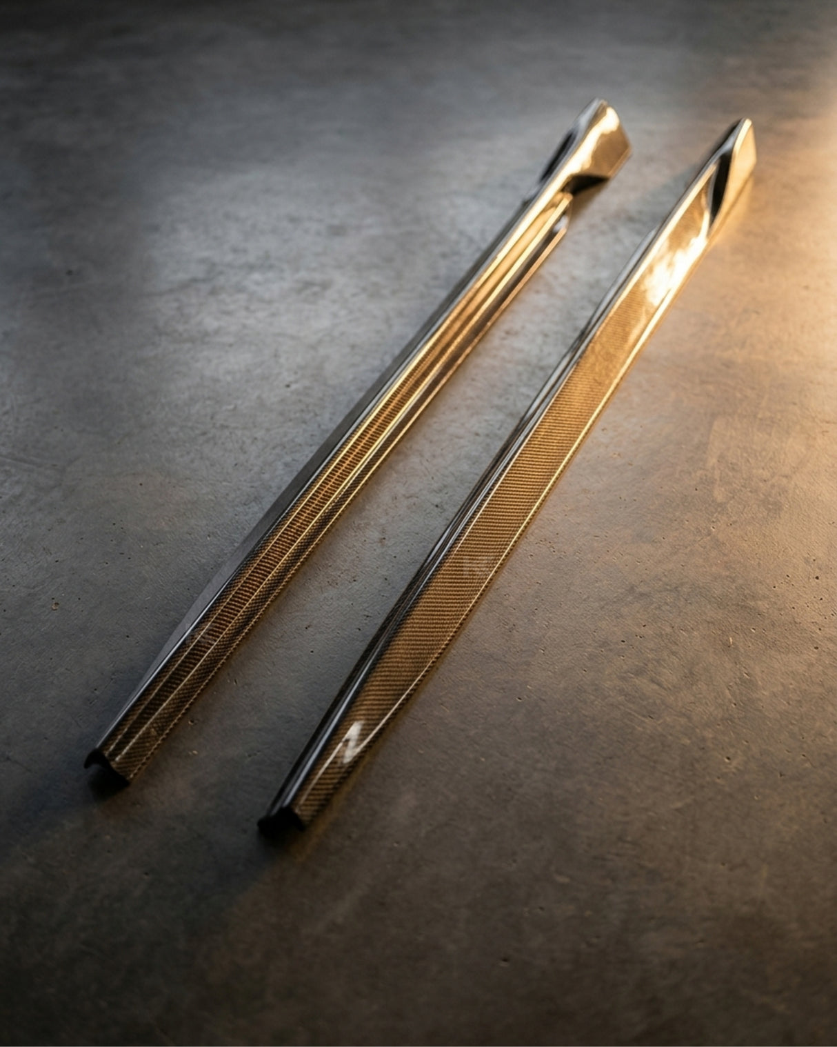 2019–2020 Volkswagen Arteon Side Skirt Winglets – Carbon Fiber