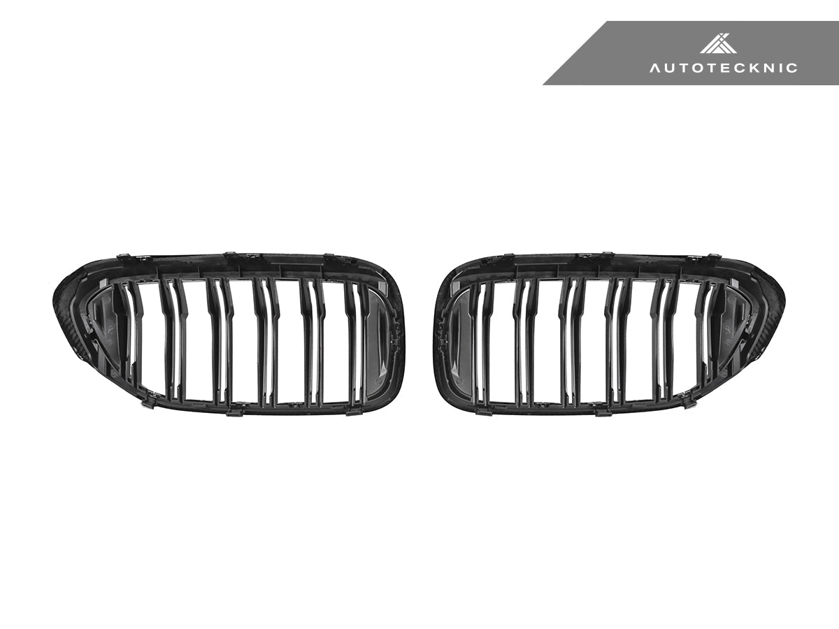 AutoTecknic Carbon Fiber Front Grille Set - G30 5-Series Pre-LCI