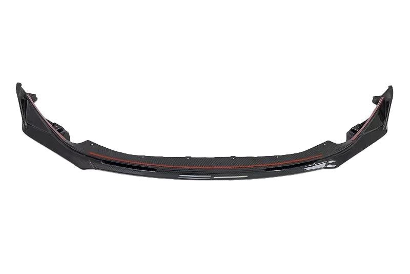 BMW 3 Series M3 M4 G80 G82 V Style Carbon Fiber Front Lip (2019 +) - K2 Industries