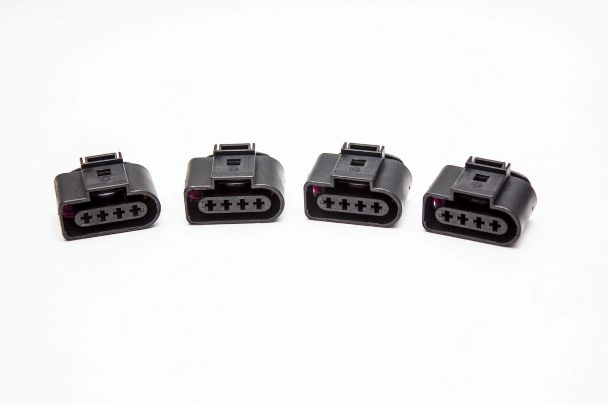 4pcs Ignition Coil Connector Repair Plug Wiring Audi VW GTI Golf Jetta Passat
