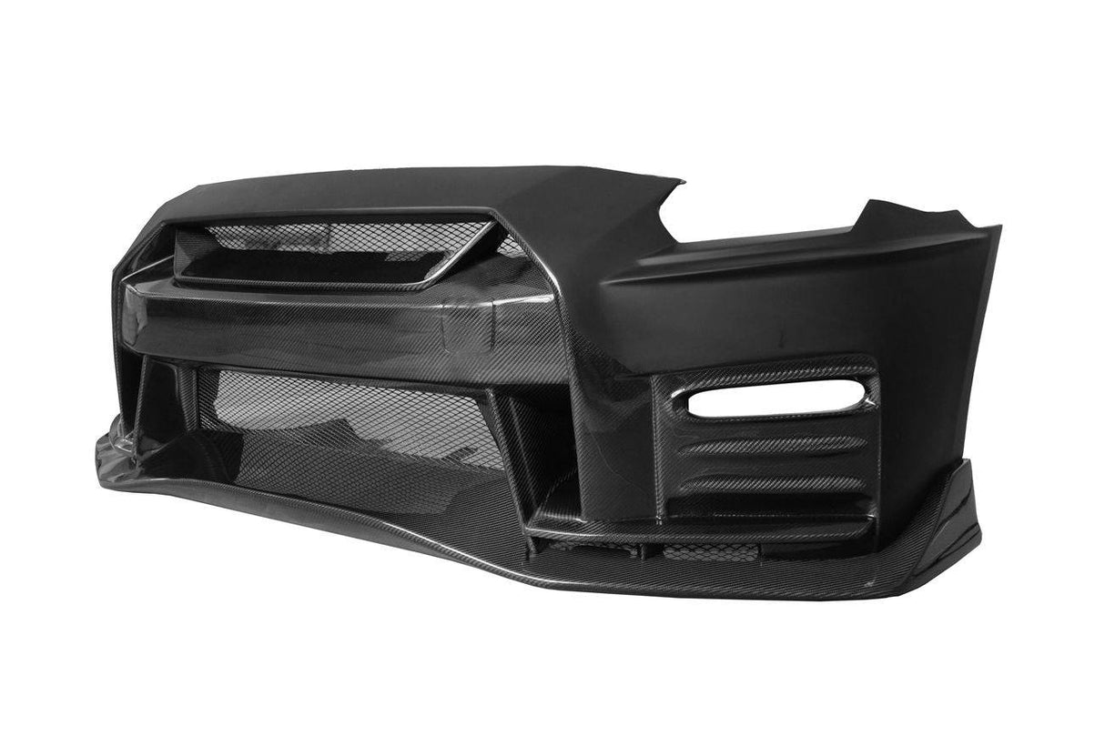 2008-2016 Nissan GTR R35 CBA DBA NISMO Ver17 Style Front Bumper