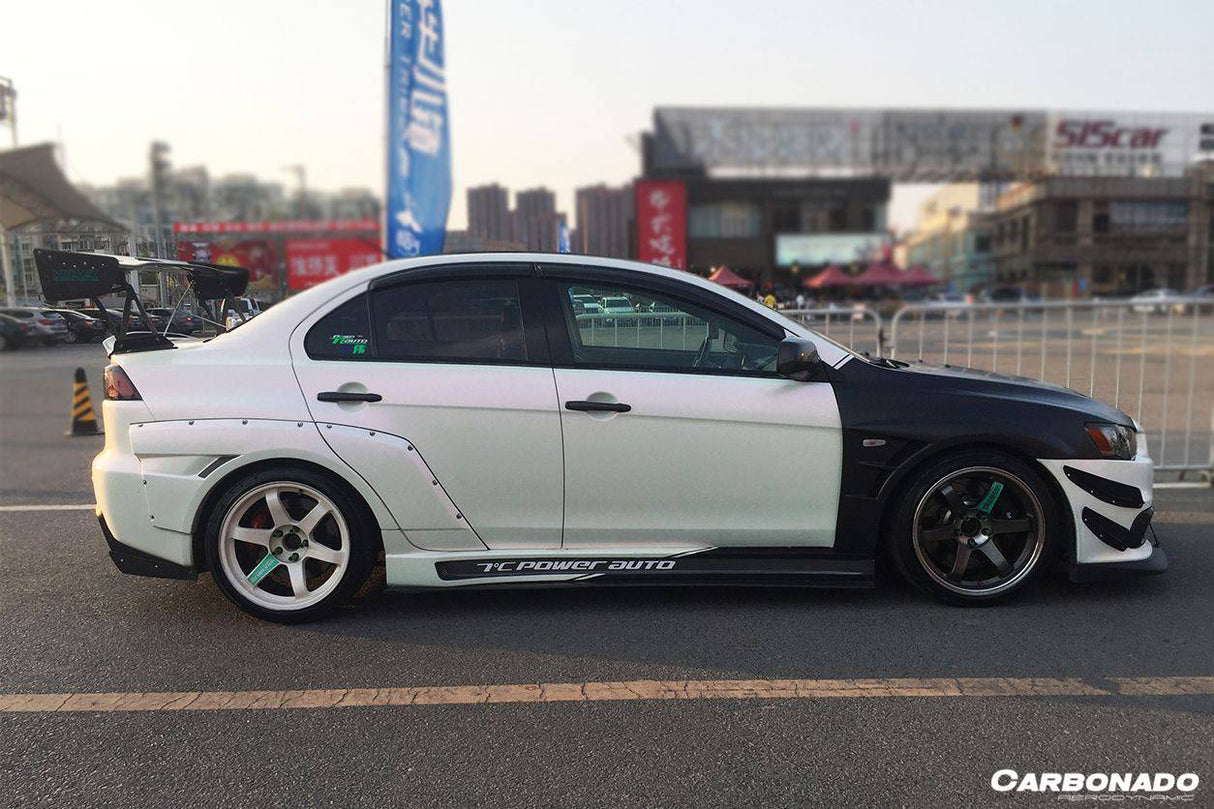 2008-2016 Mitsubishi Evo 10 VTC Style Carbon Fiber Trunk Spoiler