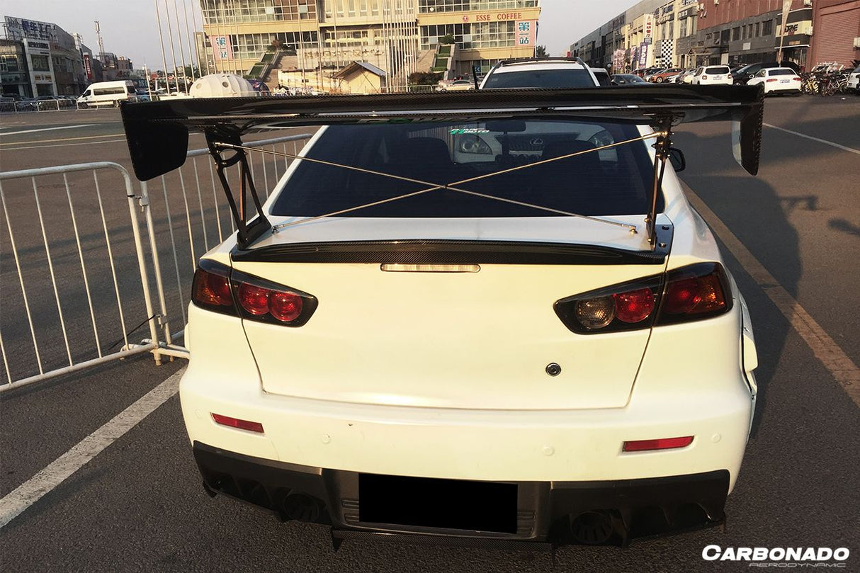 2008-2016 Mitsubishi Evo 10 VTC Style Carbon Fiber Trunk Spoiler
