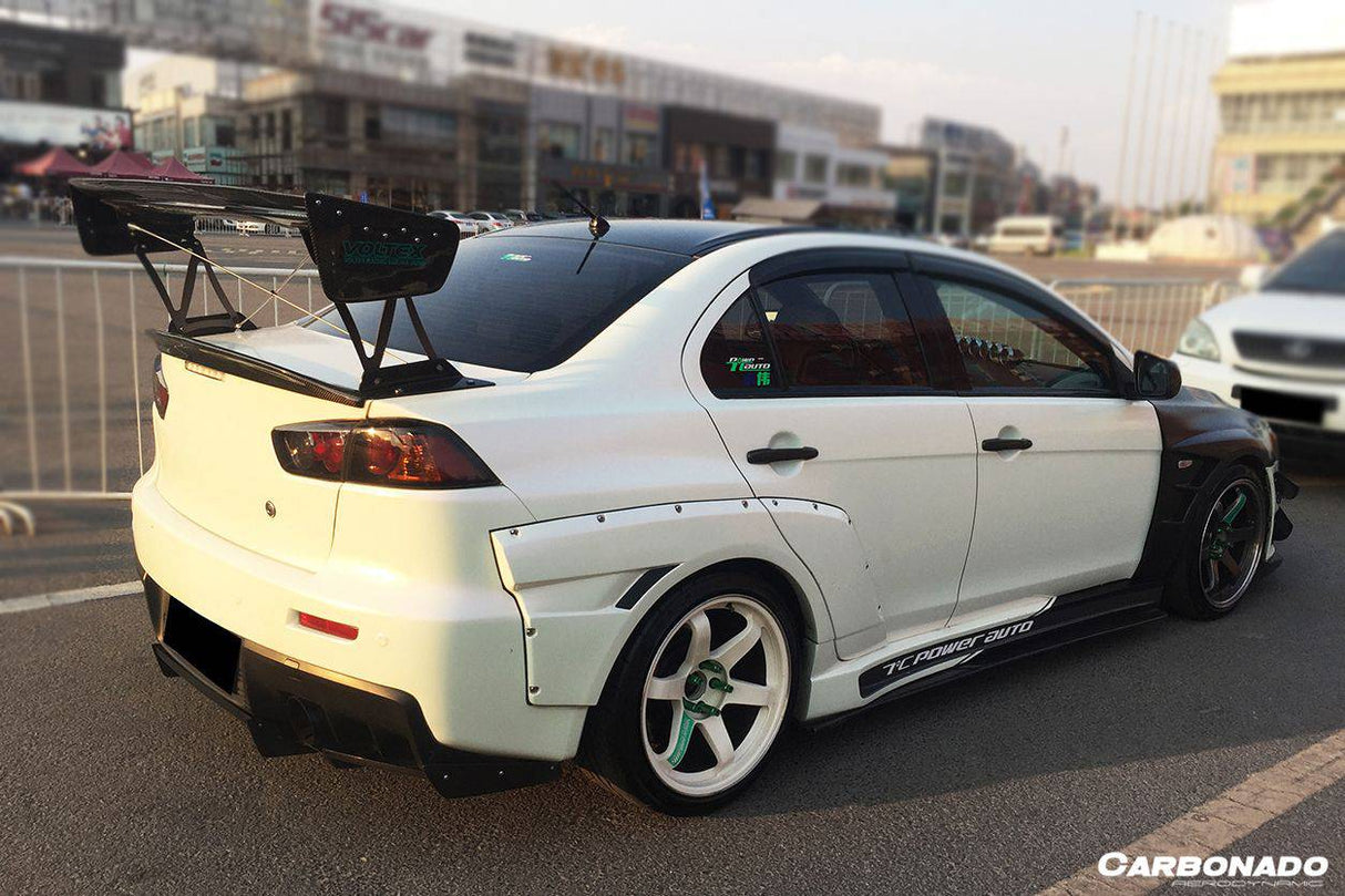 2008-2016 Mitsubishi Evo 10 VTC Style Carbon Fiber Trunk Spoiler