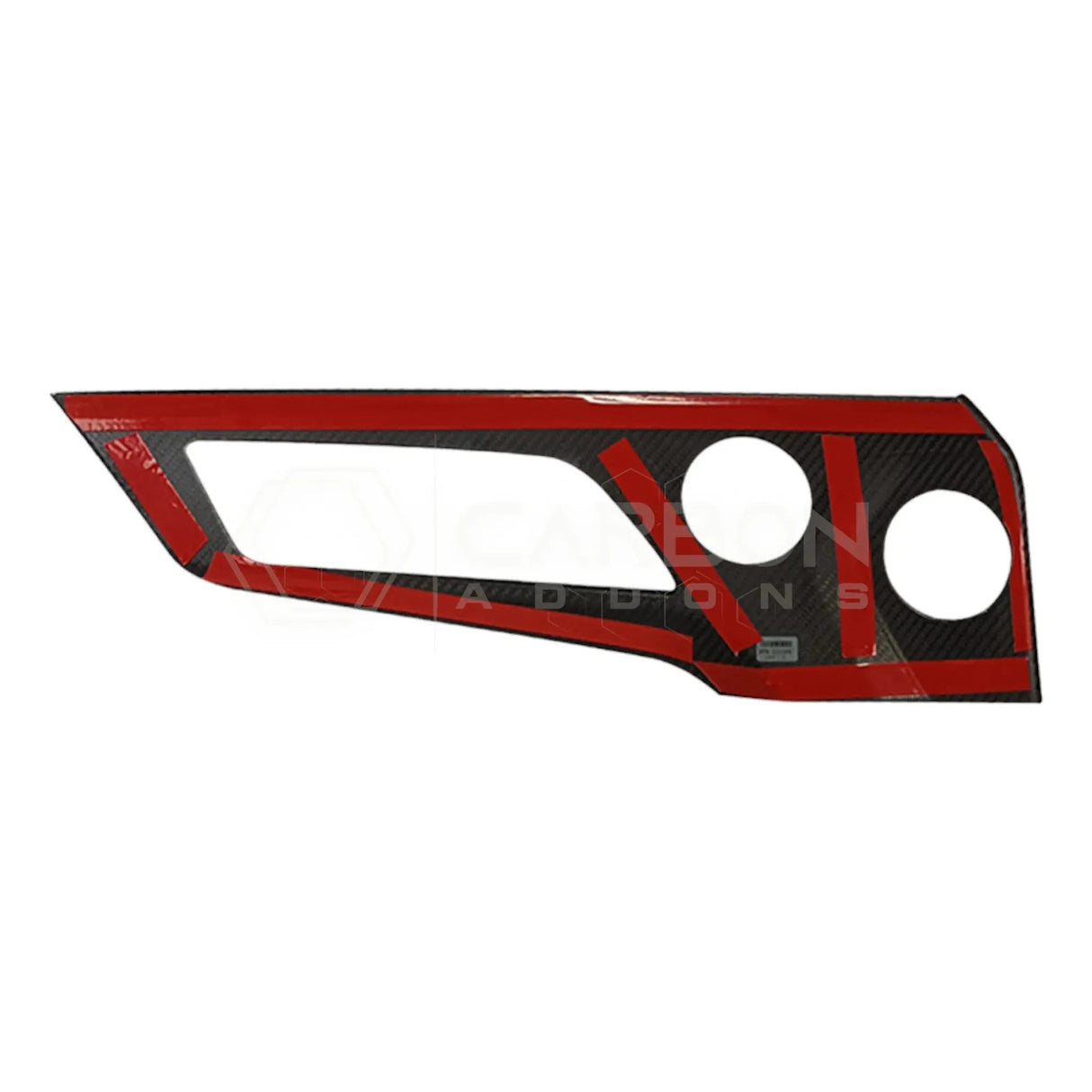 2024+ S650 Mustang Hard Carbon Fiber Door Handle/Speaker Panel Trim Cover