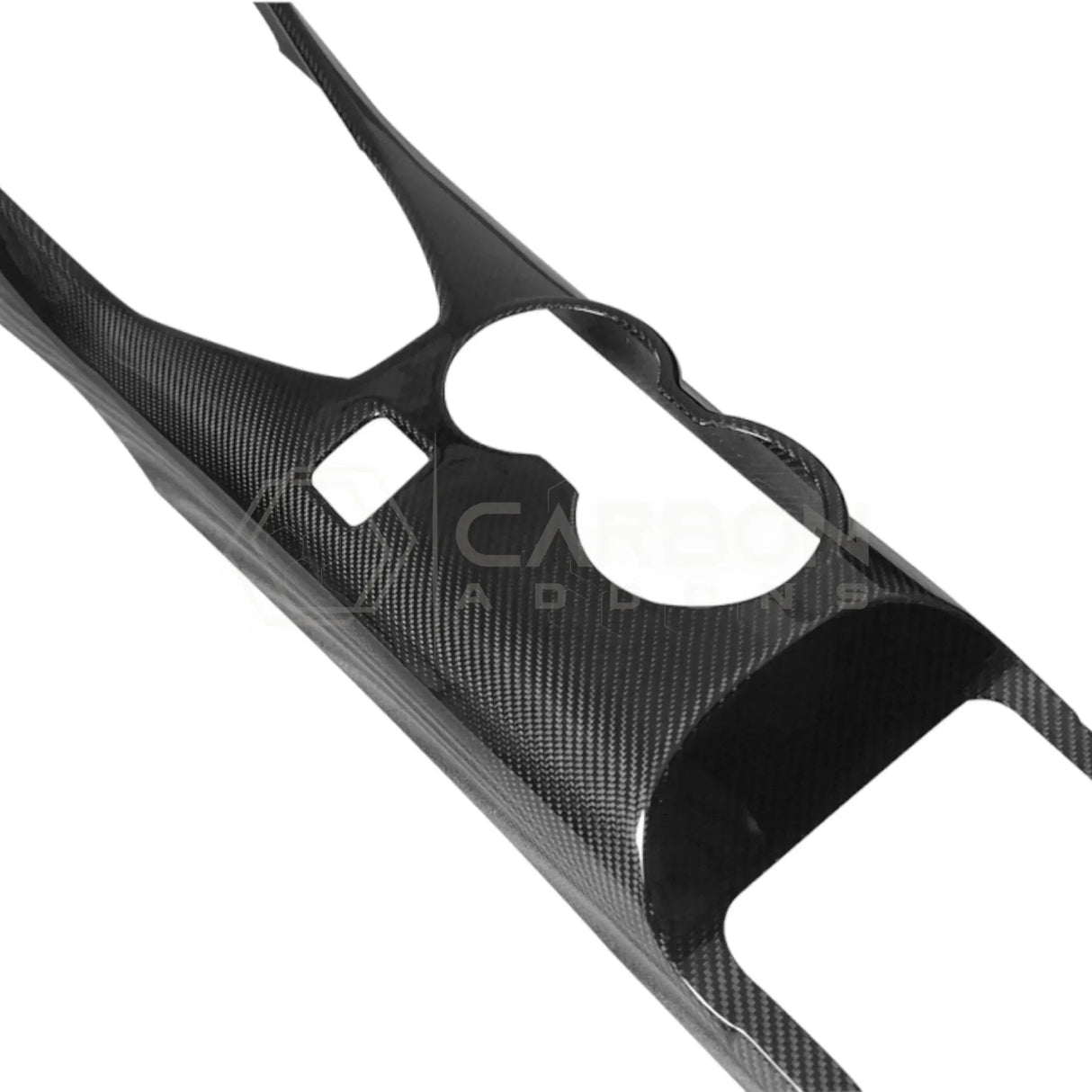 2024+ S650 Mustang Hard Carbon Fiber Center Console Trim Cover