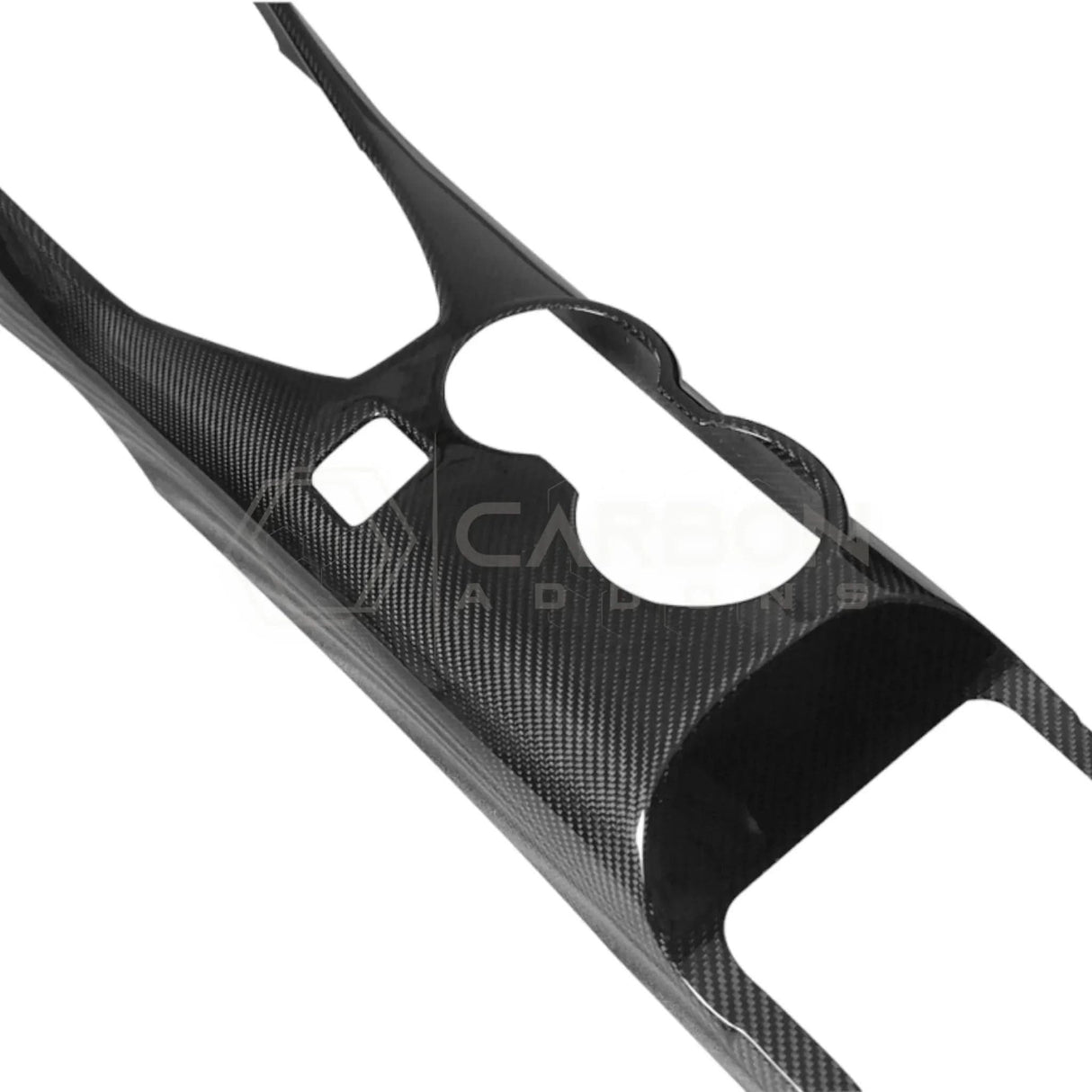 2024+ S650 Mustang Hard Carbon Fiber Center Console Trim Cover
