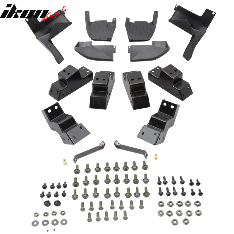 2007-2009 Acura MDX OE Style Running Boards Side Step Bars Aluminum