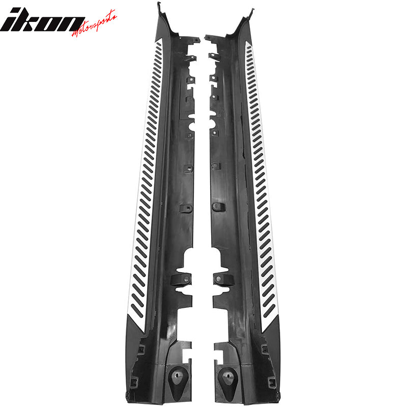 2014-2018 BMW X5 F15 OEM Style Silver Black Running Boards Aluminium